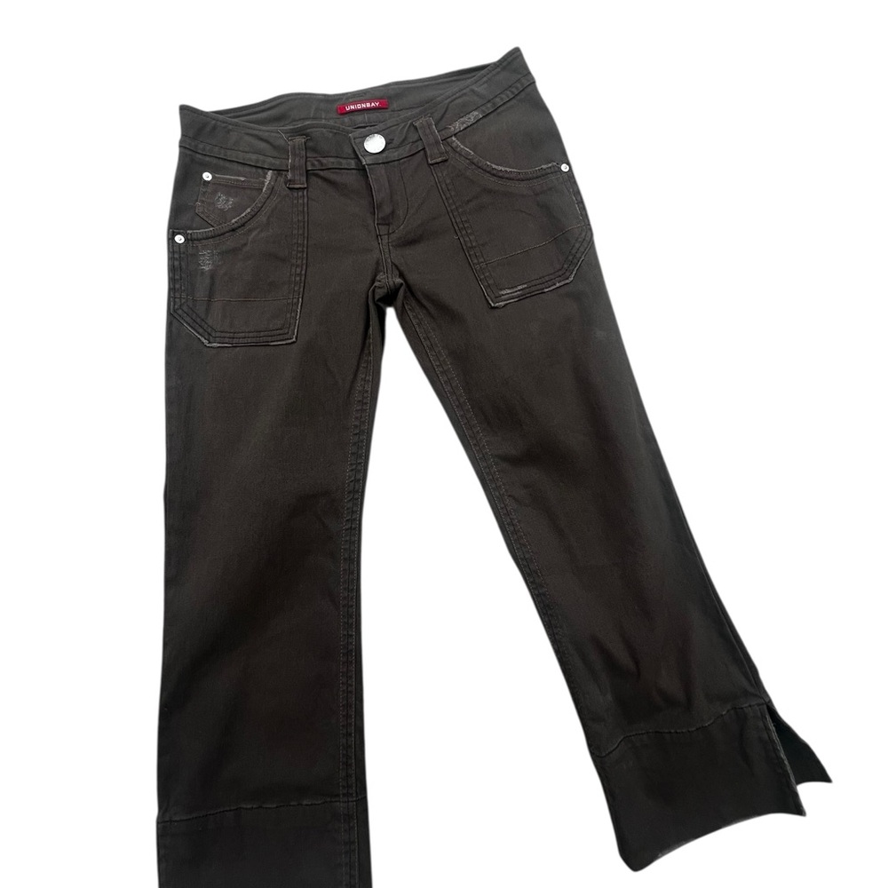 Women's Brown Capri Jeans